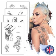 UK Temporary Tattoos Cosplay