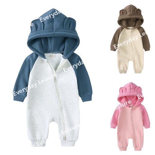 Newborn baby boys girls hooded - boys,