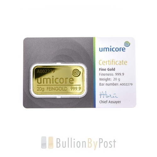 Umicore gram gold bar - umicore,