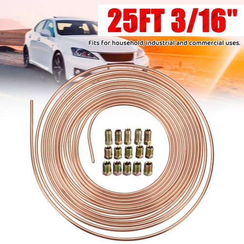25ft copper nickel brake pipe - nickel,