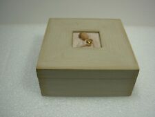 Wooden Keepsake Box With Hinged Lid And Saying. Susan Lordi Willow Tree 2007