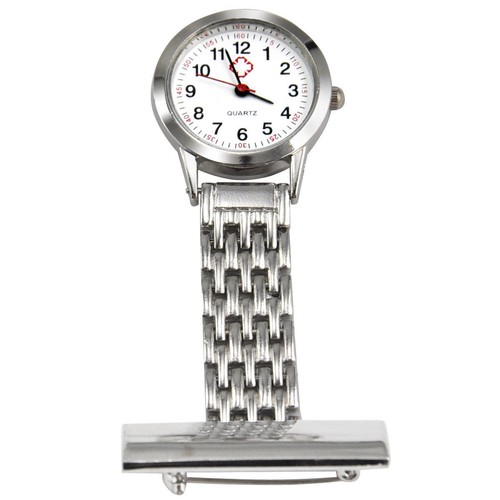 Stainless steel nurse watch - nurse,