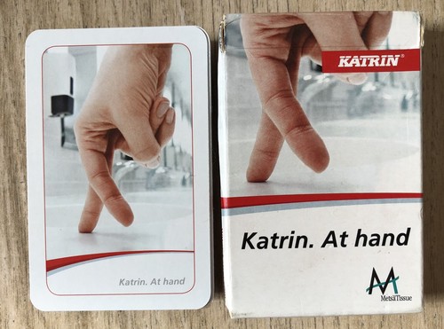 Rare pack playing cards - of,