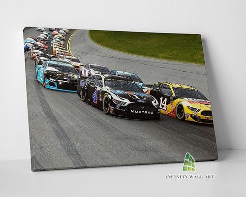 Nascar racing canvas - nascar,