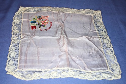 Antique ww1 handmade lace - handmade,