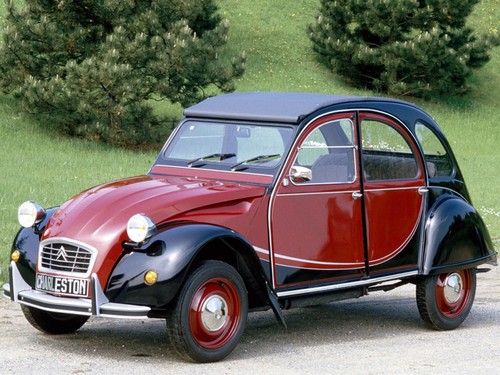 Sticker citroen 2cv6 - citroen,