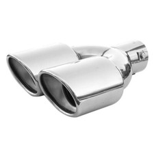 Dual Exhaust Tip Trim End Pipe