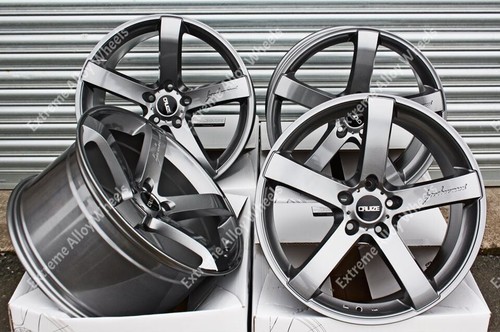 Grey blade alloy wheels - wheels, vw