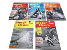 5 Issues Motor Cycle Magazines