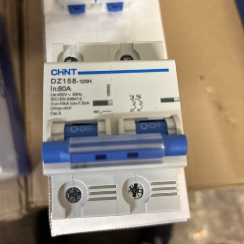Chint dz158 125h amp - 80, mccb