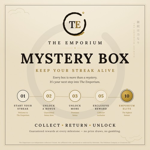 Mystery box pokémon streak - mystery,