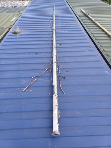 Sailing dingy mast - mast, plus