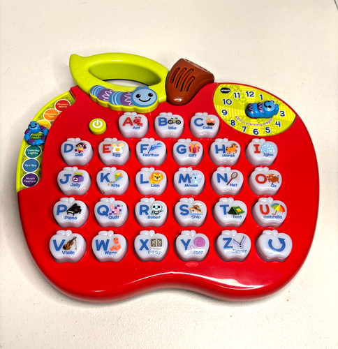 Vtech alphabet apple preschool - alphabet,