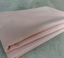 Vintage Single Peach Polyctton Bed Sheet