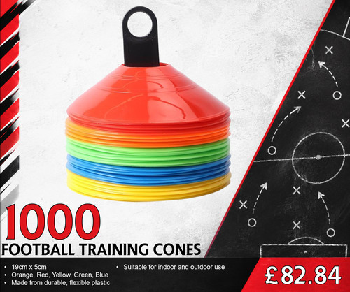 Football training cones - football,