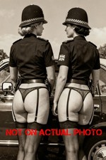 Photo 6x4" Britsh Police Women