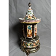 Vtg Reuge Musical carousel