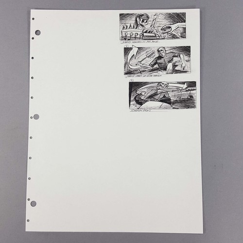 Mortal kombat movie storyboard - kombat,