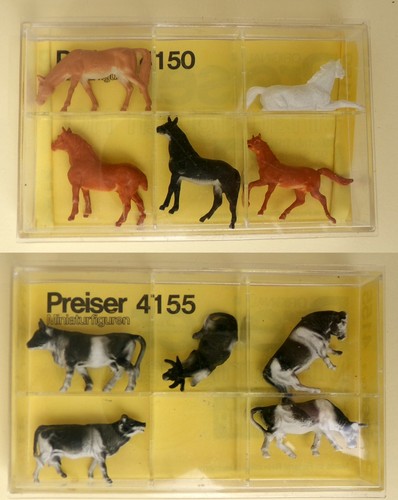 Preiser figures 4155 cows - preiser,
