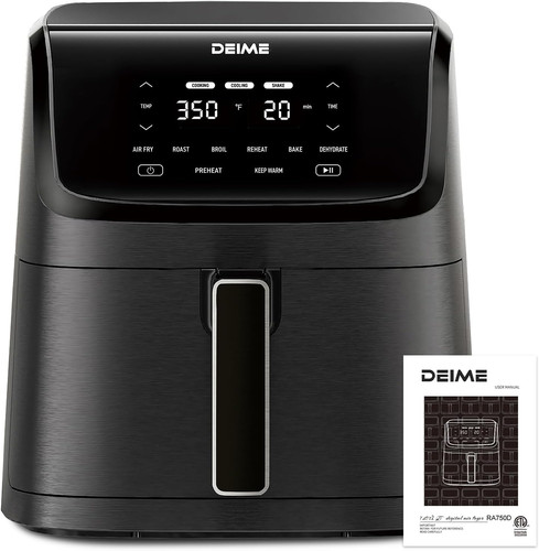 Air fryer 1700w - 7.2, oilless
