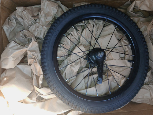 Rear bicycle wheel - 16",