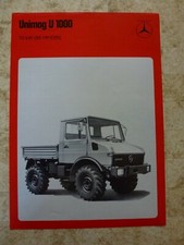 Mercedes Benz Unimog U 1000