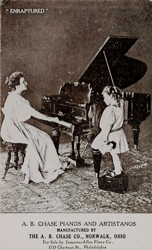 Advertising baby grand - advertising:, piano