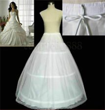 Plus Size 3 Hoop 1 Layer A Line Wedding Dress Bridal Petticoat Slips Underskirt