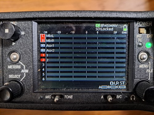 Complete sound recording - sound, kit