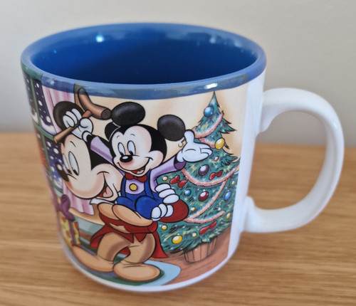 Vintage disney christmas mug - disney,