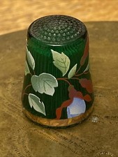 Vintage Green Hand-painted