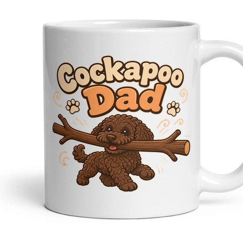Cockapoo dad mug cocker poodle - dad,