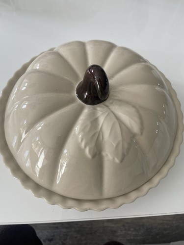 Ceramic pumpkin pie themed - ceramic,