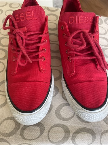 Diesel women red - diesel, canvas