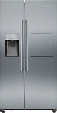 Siemens American Fridge Freezer StSteel KA93GAIDP iQ500 Plumbed AGraded(B-58105)