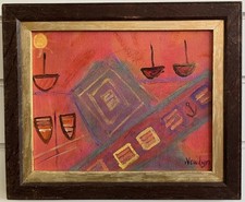 VINTAGE OIL PAINTING St Ives