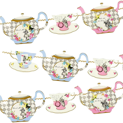 Alice wonderland teapot - in,