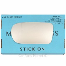 Left side Wide Angle Wing door mirror glass for Mazda 323F 1994-1998 manual