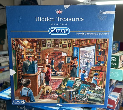 Hidden treasures jigsaw - jigsaw, puzzle