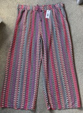 Ladies Stretch Wide Leg