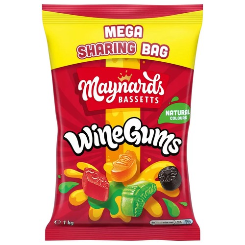 Maynards wine gums - gums, 1kg