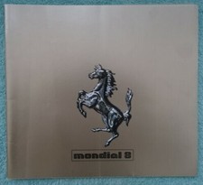 Ferrari Mondial 8 brochure 1980.English/Italian/French/German Text. Prestige 24p
