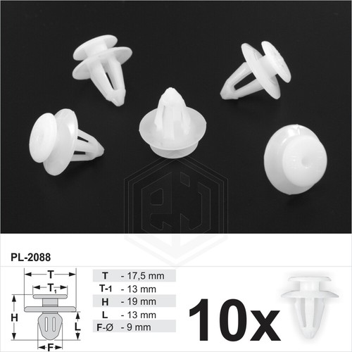 10x interior door card trim - interior,