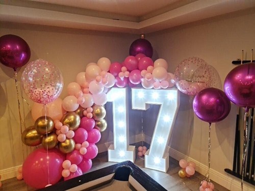 4ft light numbers for - 4ft,