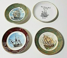 Group saucer plates 3 Falcon