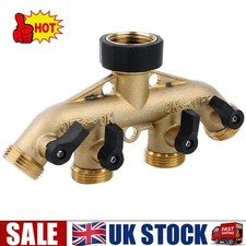 4 Way Garden Hose Splitter