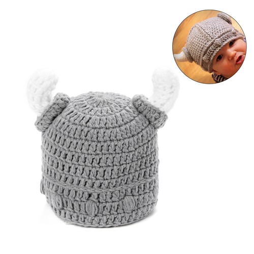 Bull horn beanie handmade - beanie,