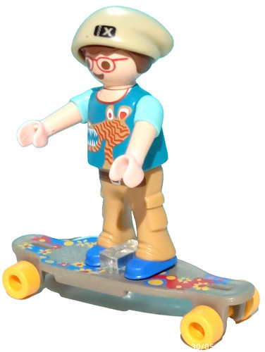 Playmobil figure child skater - child,