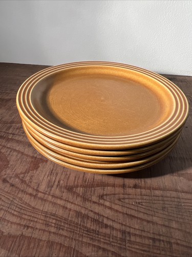 Hornsea saffron side plates - hornsea,