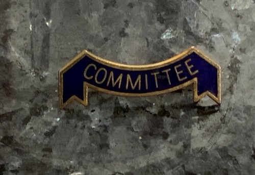 Vintage committee gold trim - committee,
